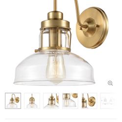 Two Brand New Brass Sconces