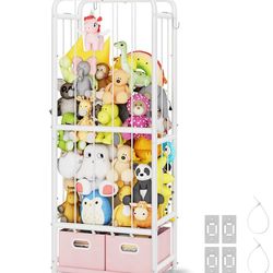 Multi-Purpose Storage Organizer | With 2 Bins, Vertical Storage