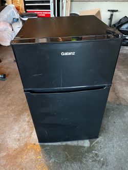 Galanz 2 part mini fridge