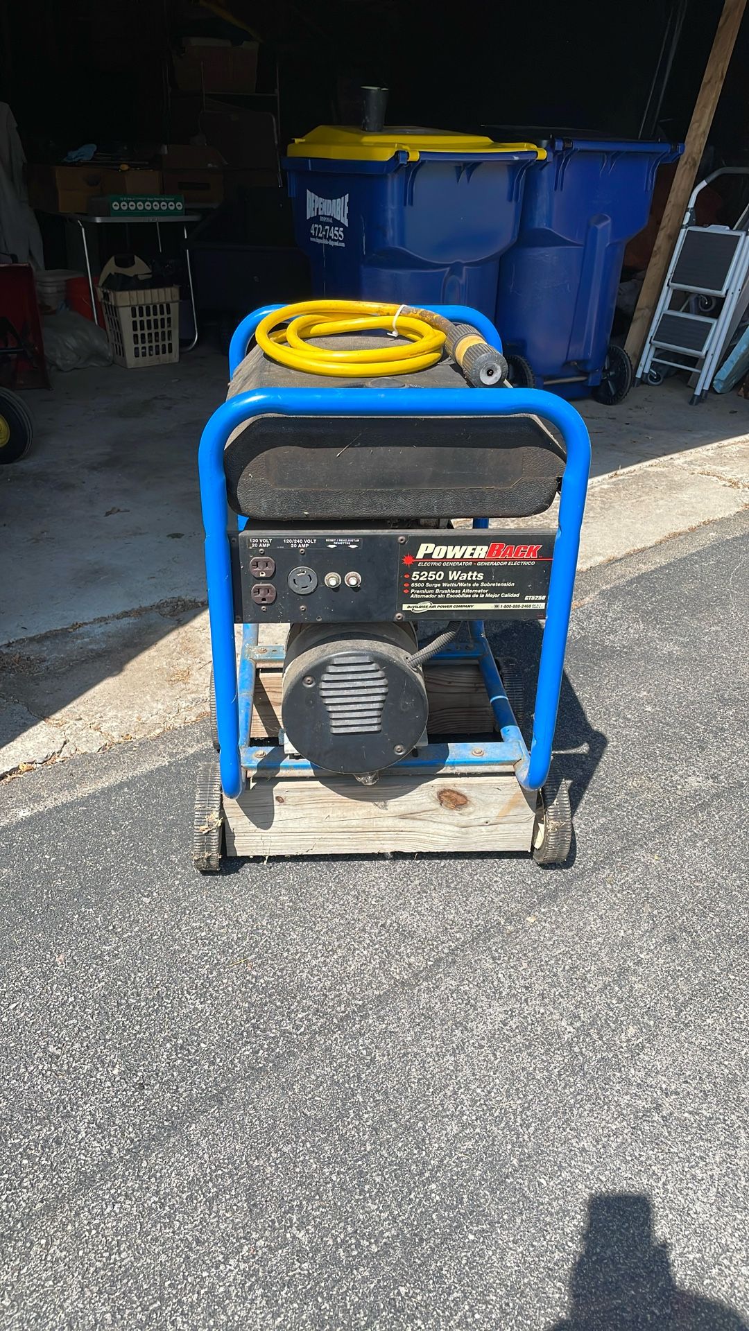 5250 Watt Generator 