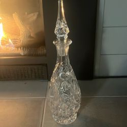 Princess house Lead Crystal Decanter