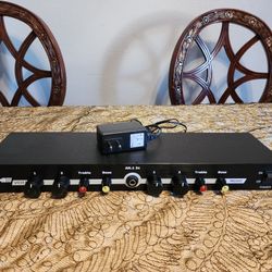 Rack Mixer 6ch With EQ. For DJ. Like New.