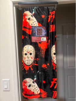 Jason Vorhee and Micheal Meyer Halloween blanket