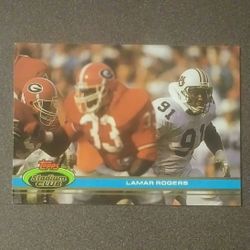 1991 Topps Lamar Rogers Cincinnati Bengals #493 Stadium Club Football Card Vintage Collectible Trading Sports NFL Professional Pro