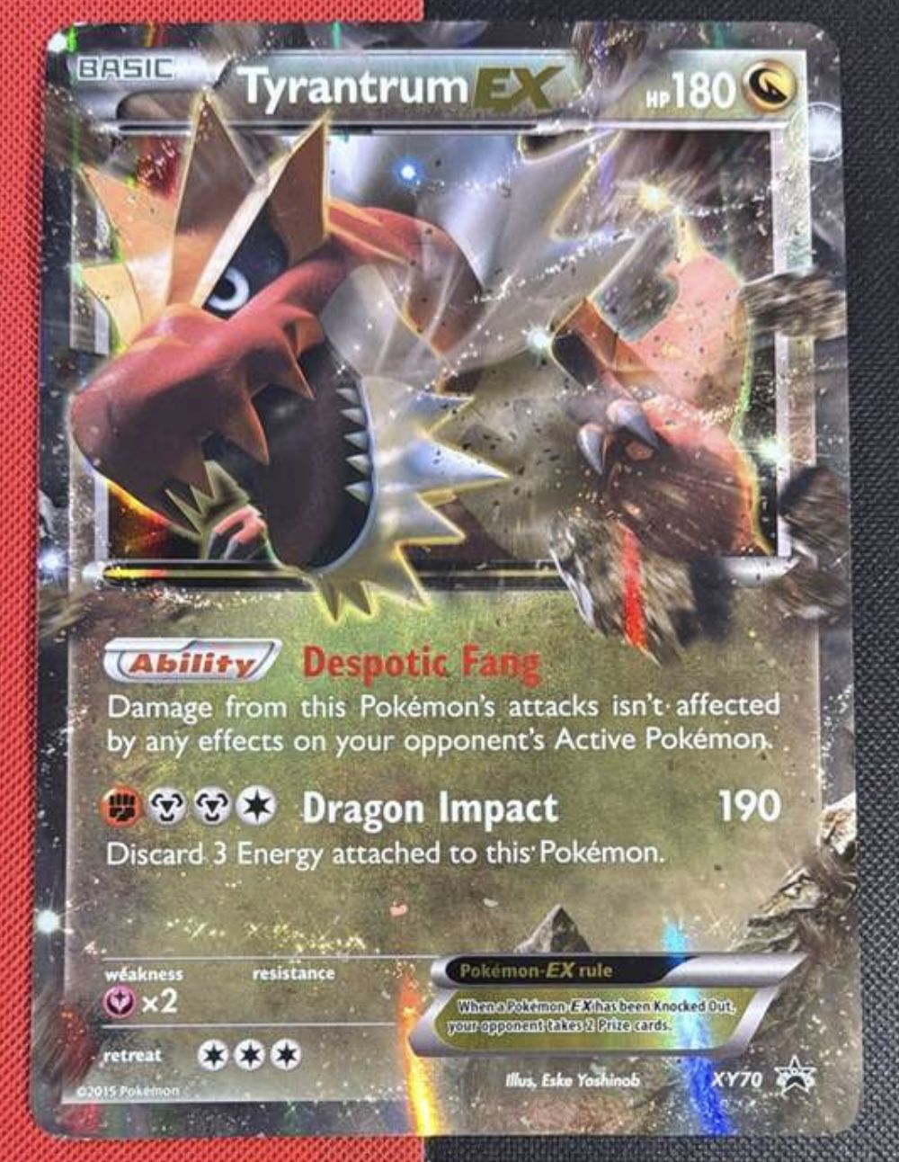 Jumbo Cards #XY70 Tyrantrum EX 