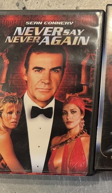 Never Say Never Again James Bond Movie DVD