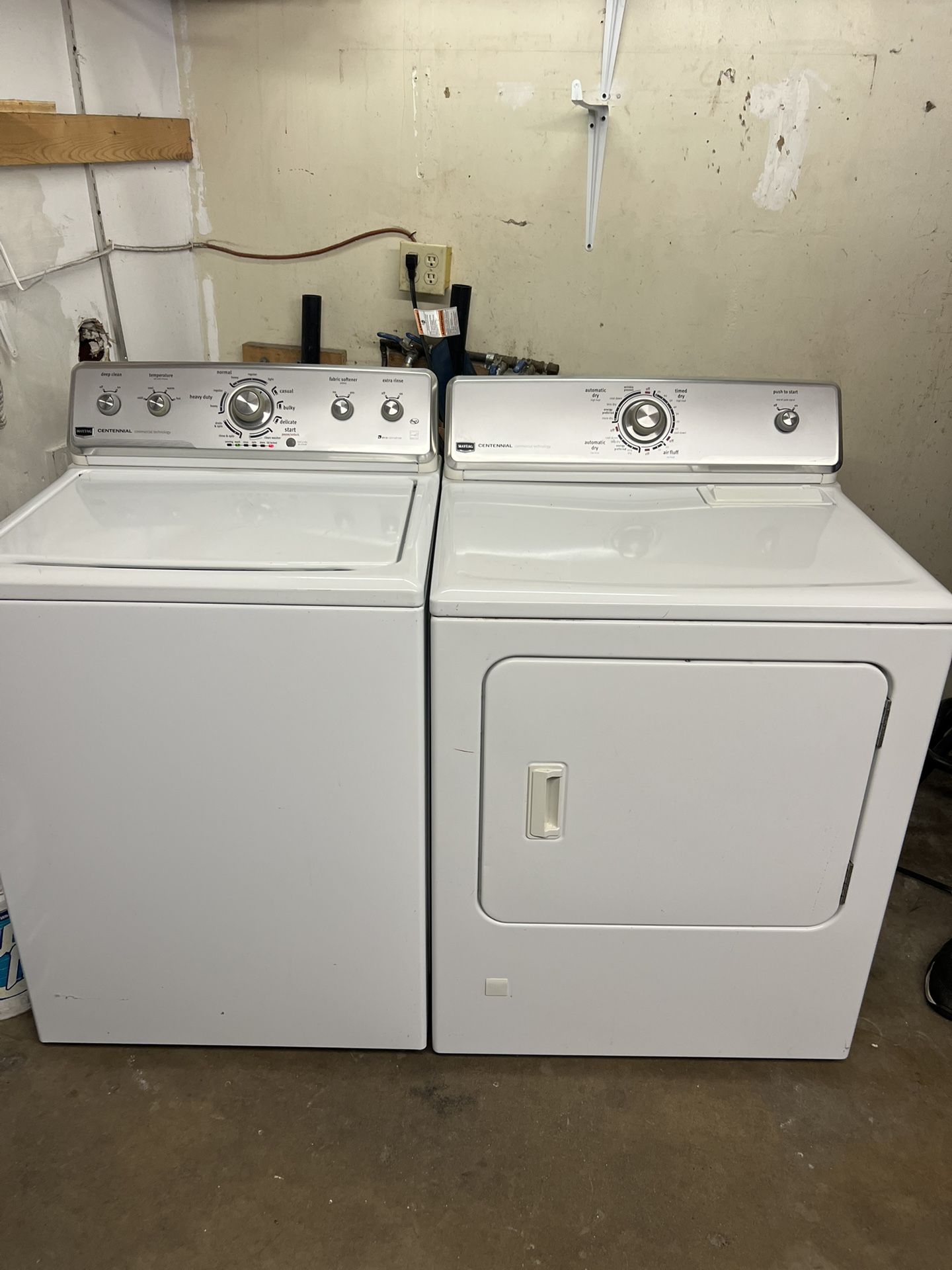 Like New Gas Maytag Washer And Dryer