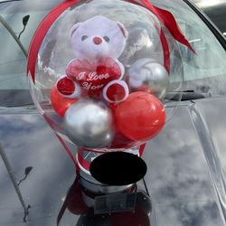 Balloons Arrangements for Valentines Day 