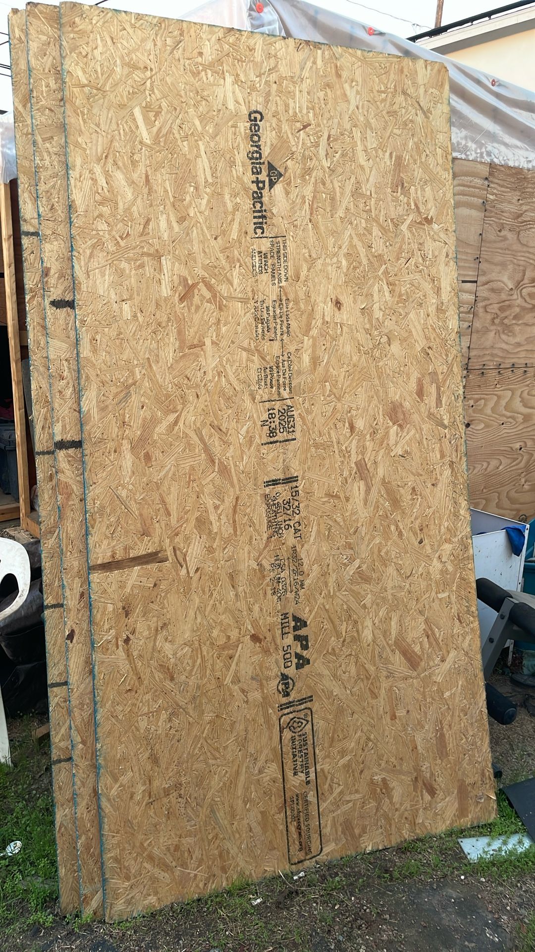 Plywood Osb De Media Pulgada