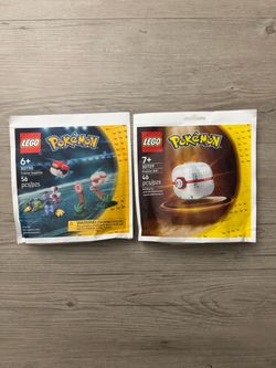 Lego 30729 Premier Ball & Lego 30730 Trainer Supplies - 2 PACK