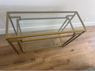 Gold TV Stand