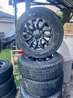 2019 Ford Ranger Full set of Tires and Omni Classic 787 Wheels