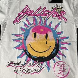 Hellstar Smile You’re In Paradise White Shirt