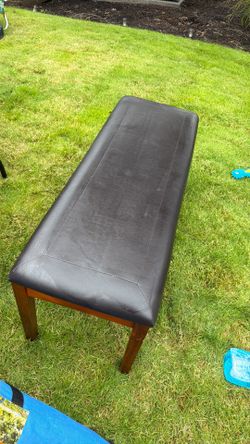 Leather Bench