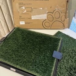 2 Pack Pee Pad Training Artificial Grass Indoor/Outdoor Bran New 