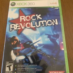 Factory Sealed!!! Rock Revolution Xbox 360