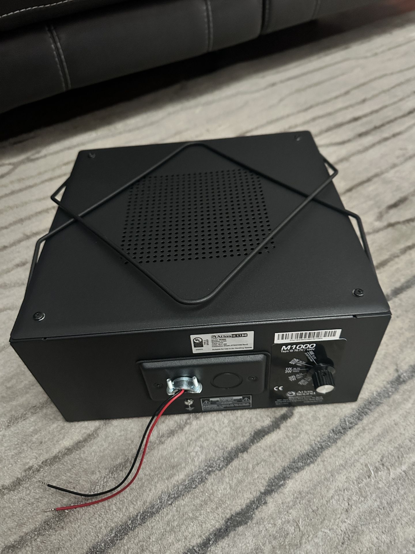 Atlas Sound M1000 - 8" Dual Cone Sound Masking Speaker