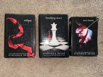 Twilight Books Eclipse Breaking Dawn New Moon Stephenie Meyer