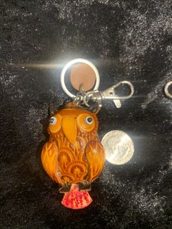 Handmade Leather key ring