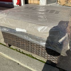 New Outdoor Patio Furniture Ottoman Sunbrella