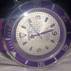 KYBOE! Giant Mariner 48mm WR 10ATM Quartz Purple/Steel Watch