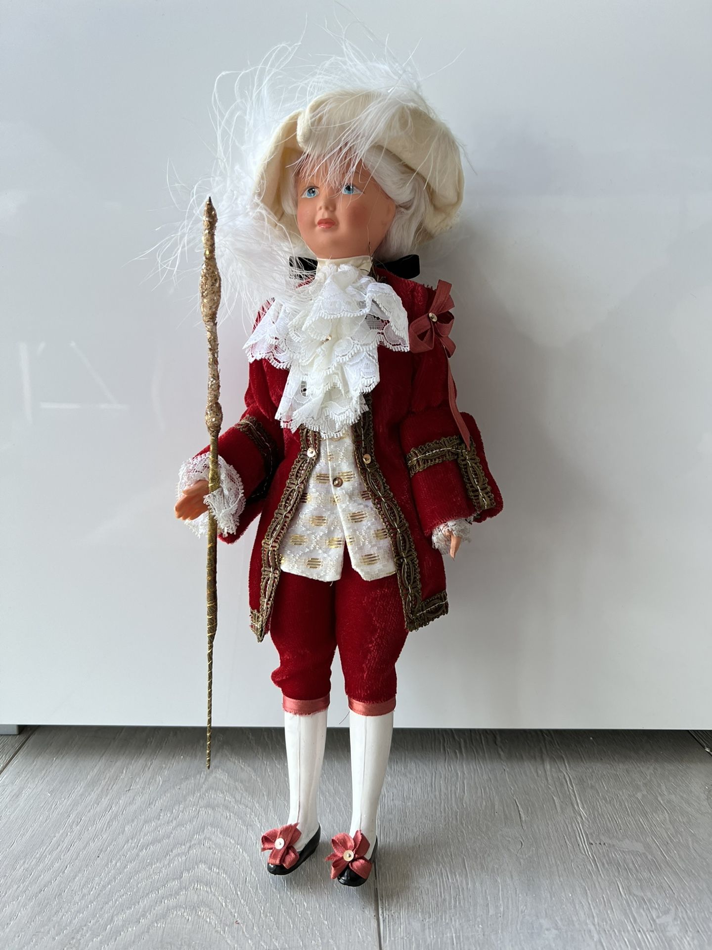 Vintage Male Doll - Victorina Style (14” Tall)
