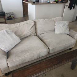 3 Seater Beige Couch