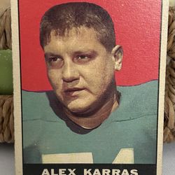 1961 Topps Football Trading Cards (7)
