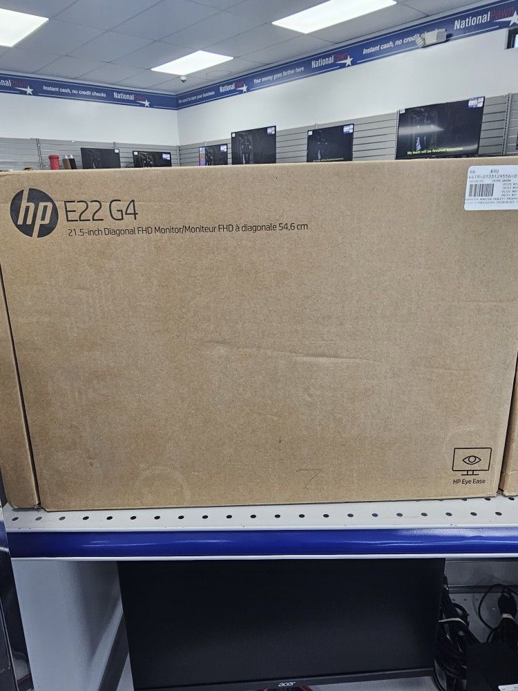 HP E22 G4 Computer Monitor. ASK FOR RYAN. #4(contact info removed)556-01