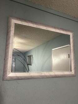 Marble Edged Mirror