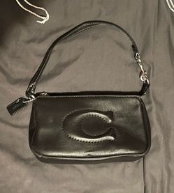 Coach Nolita Black Leather Mini Shoulder Bag