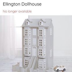 Pottery Barn Doll House -one Of A Kind 