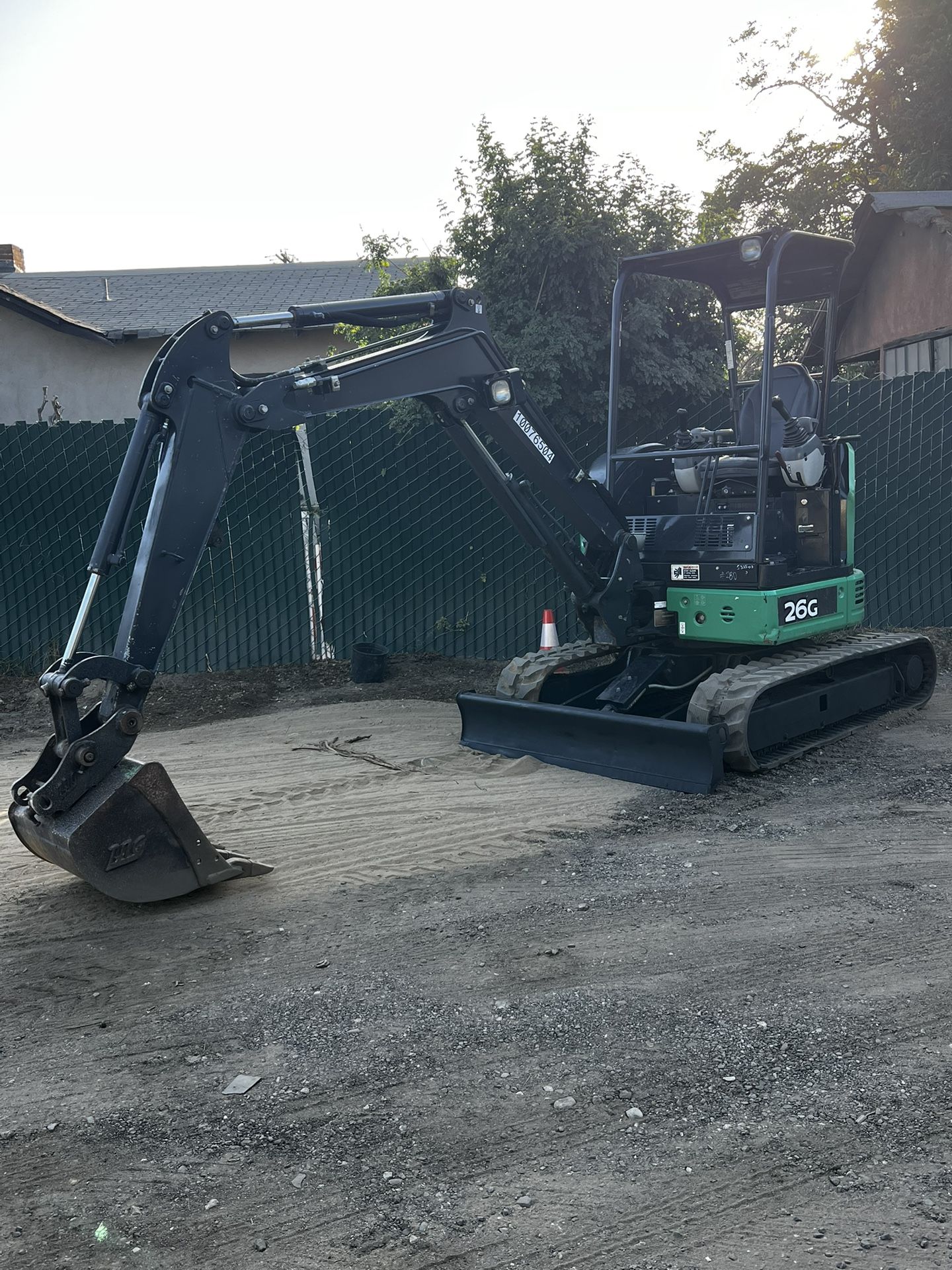 2018 John Deere 26G mini Excavator