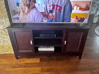 TV console.