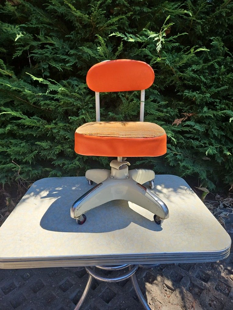 Vintage 50s Industrial Modern Hamilton Office Chair MCM