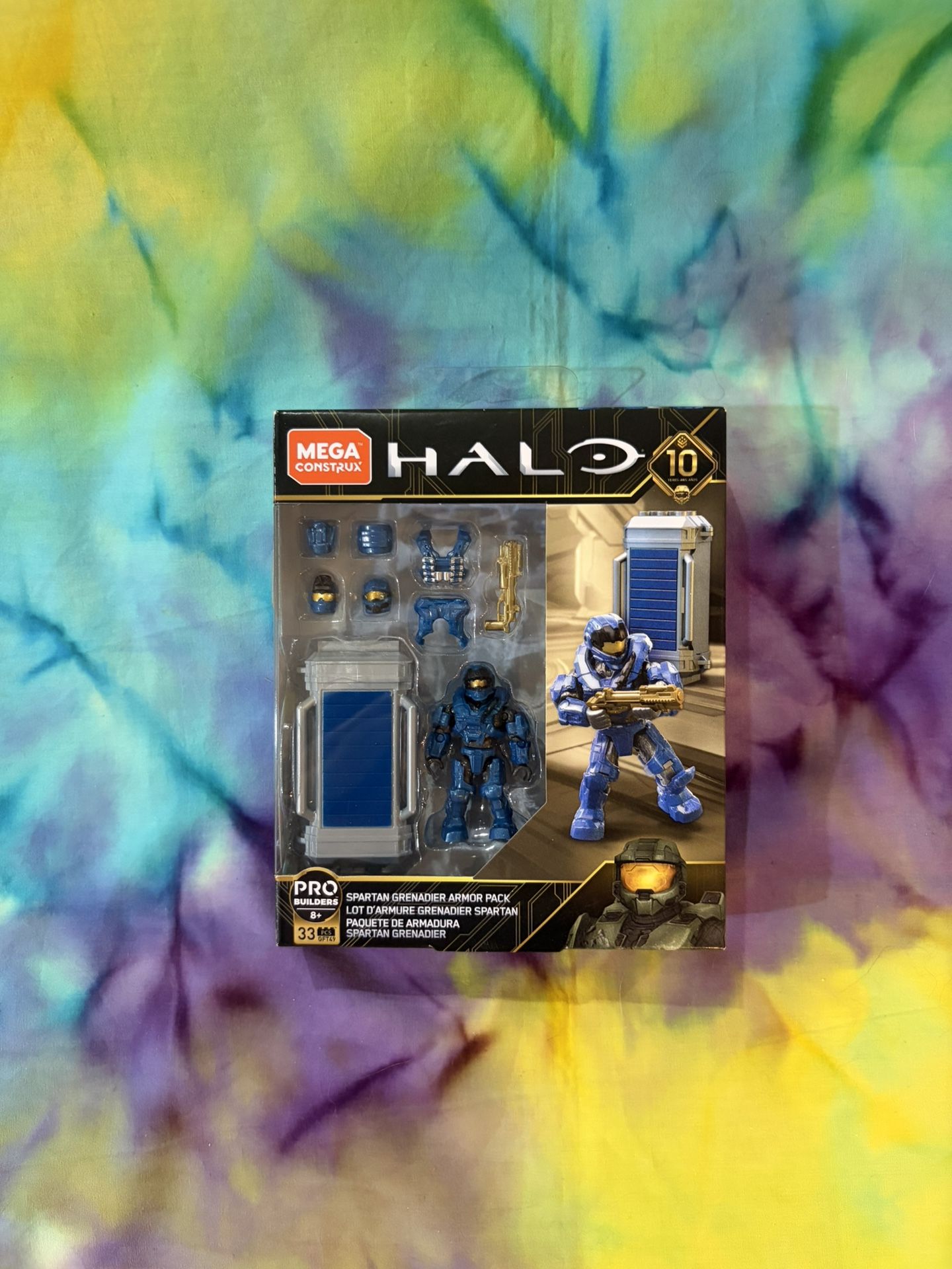 Mega Construx Halo Pro Builders Spartan Grenadier Armor Pack Mega Bloks GFT49