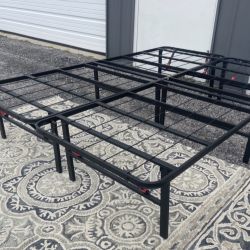 New Queen Size Smart Base Platform Bed Frame 