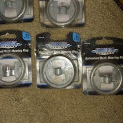 Shoreline Marine Galvanized Doc Moorin Ring For Boats