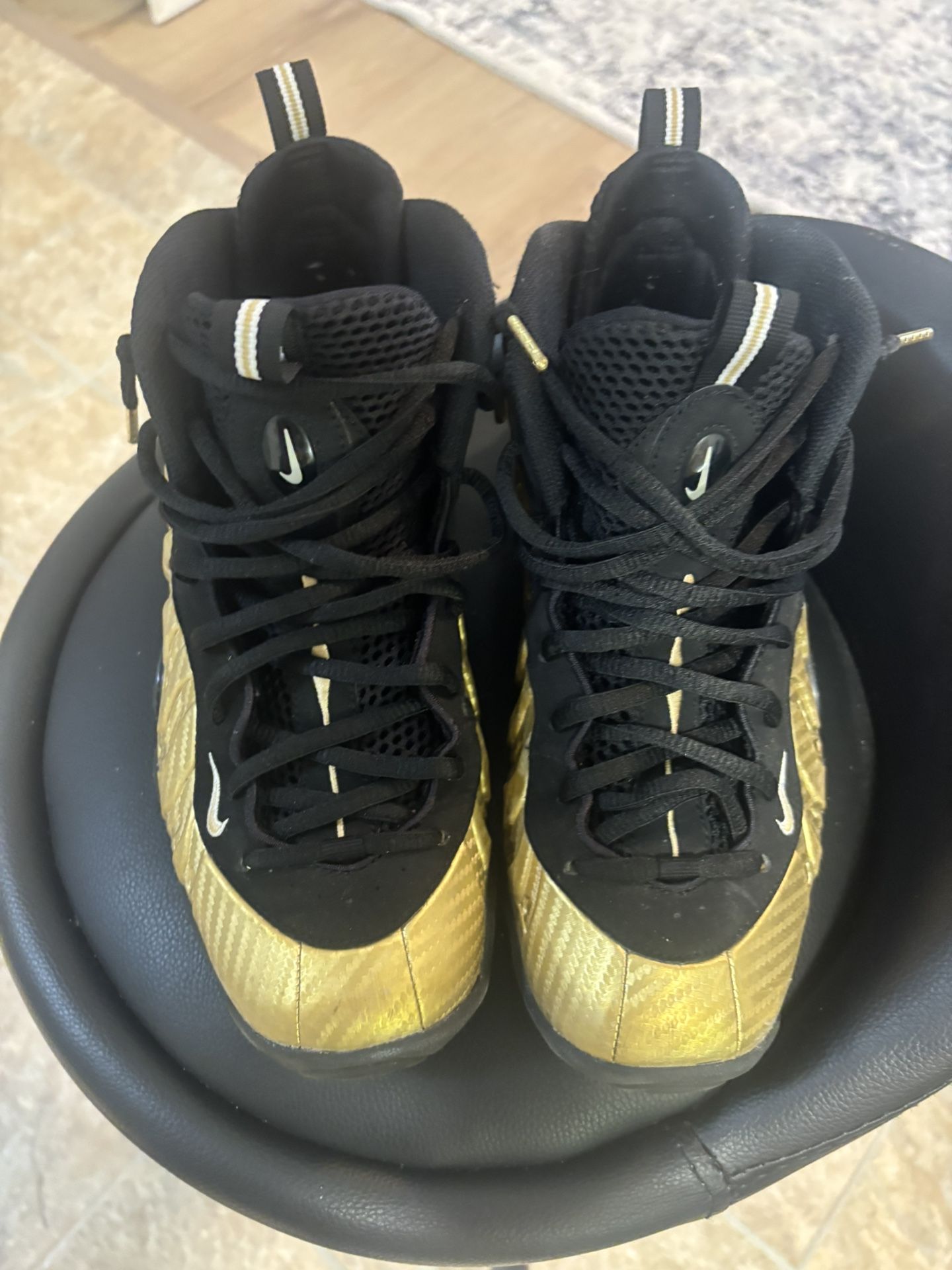Nike Air Foamposite Pro Metallic Gold