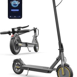 Electric Scooter, 21 Miles Long Range, 8.5" Tire, Powerful 350W Motor, Top Speed 19 MPH, Folding Escooter for Adults