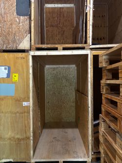 Wood Storage Containers