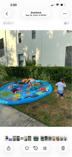 Splash pad for kids 10 ft 3 meters