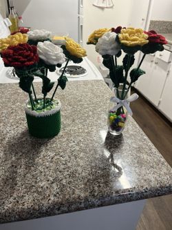 Hand Made Flores a Crochet