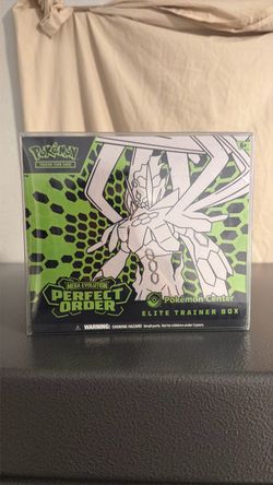 Perfect Order ETB Pokemon Center w/ Case