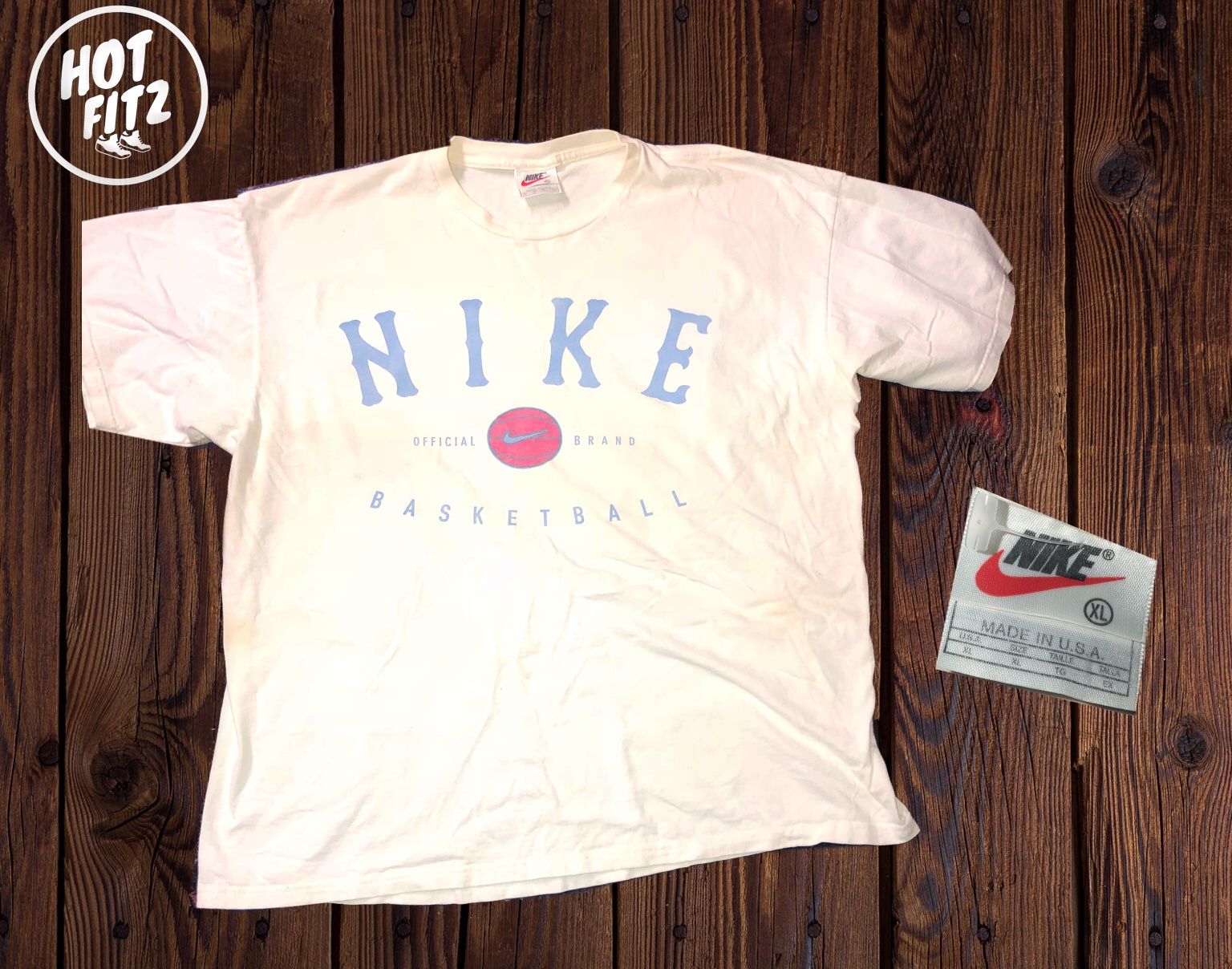 Vintage 1990s Nike made in USA t shirt