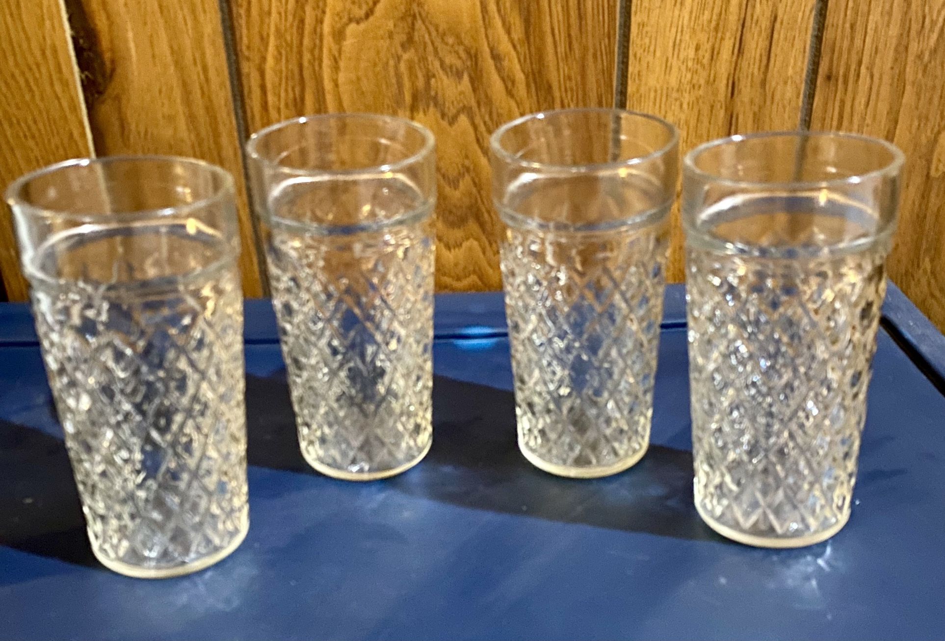 Set Of 4 Crystal Glasses