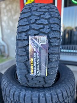 275-55R20 r/t Blackhawk brand new tires 🛞