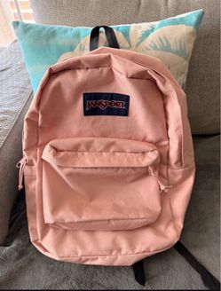 Jansport pink backpack