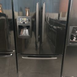 Black French Door Refrigerator