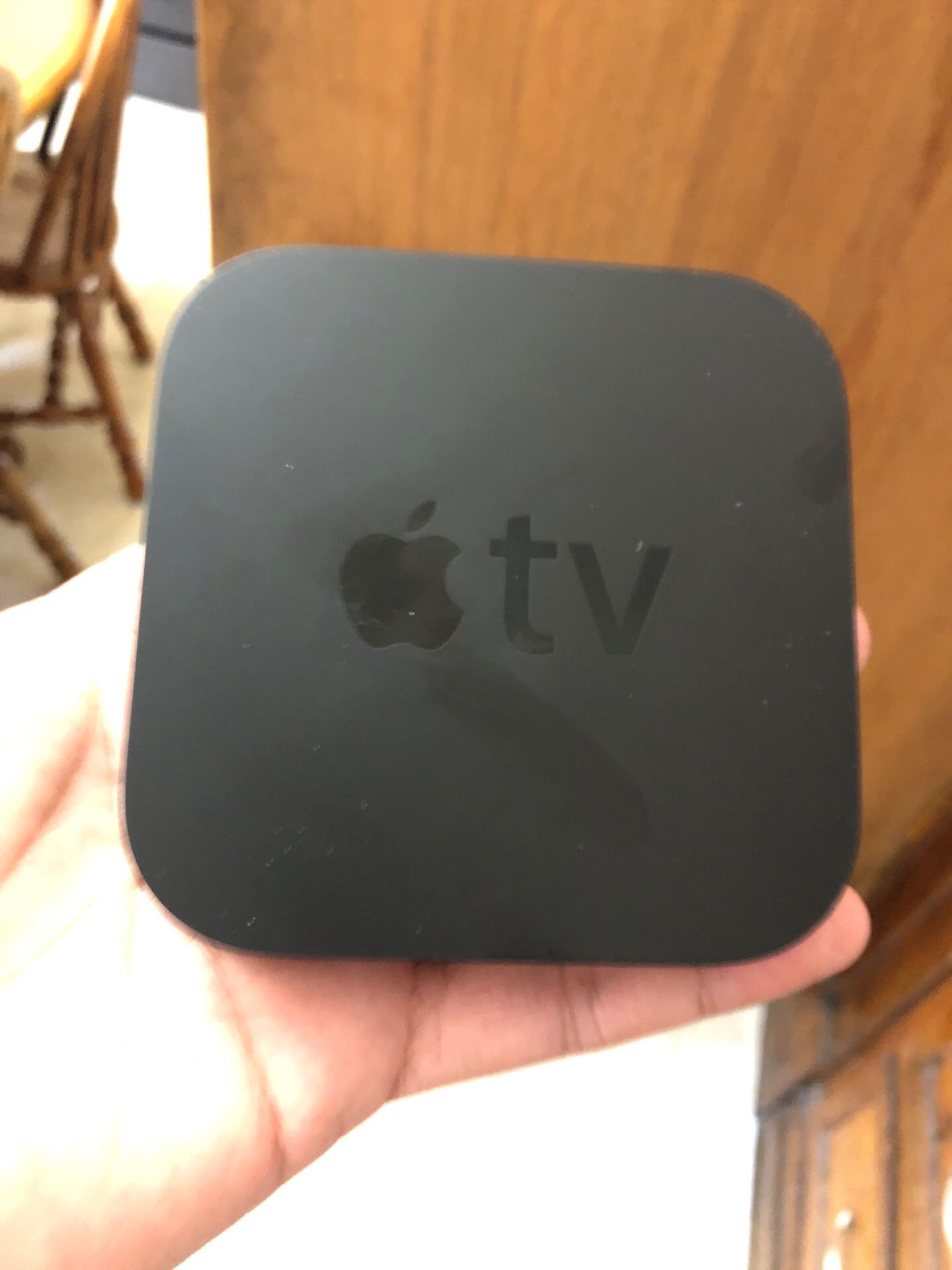 Apple TV with plug (no control)